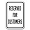 Signmission Reserved For Customers 12inx18in Heavy Gauge Aluminums, A-1218 Customer - Reserved For Customers A-1218 Customer - Reserved For Customers - alternate 1